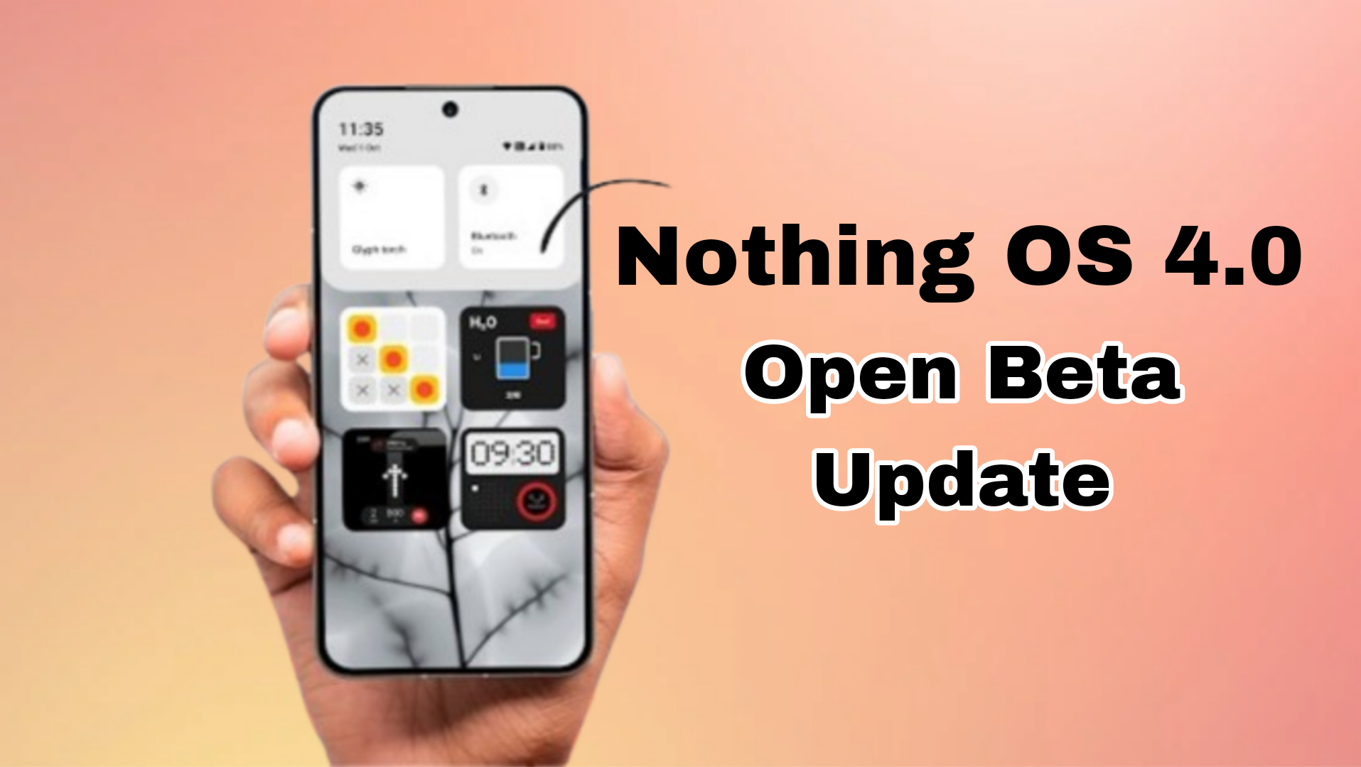 Nothing OS 4.0 Open Beta Update - naye future aur install guide